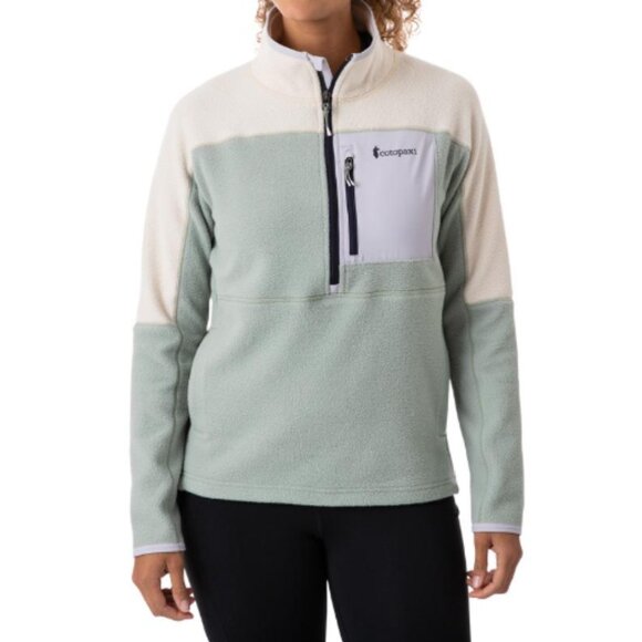 cotopaxi Jackets & Blazers - Cotopaxi Abrazo Women's S Lightweight 1/4 Zp Pullover Fleece Jacket Green